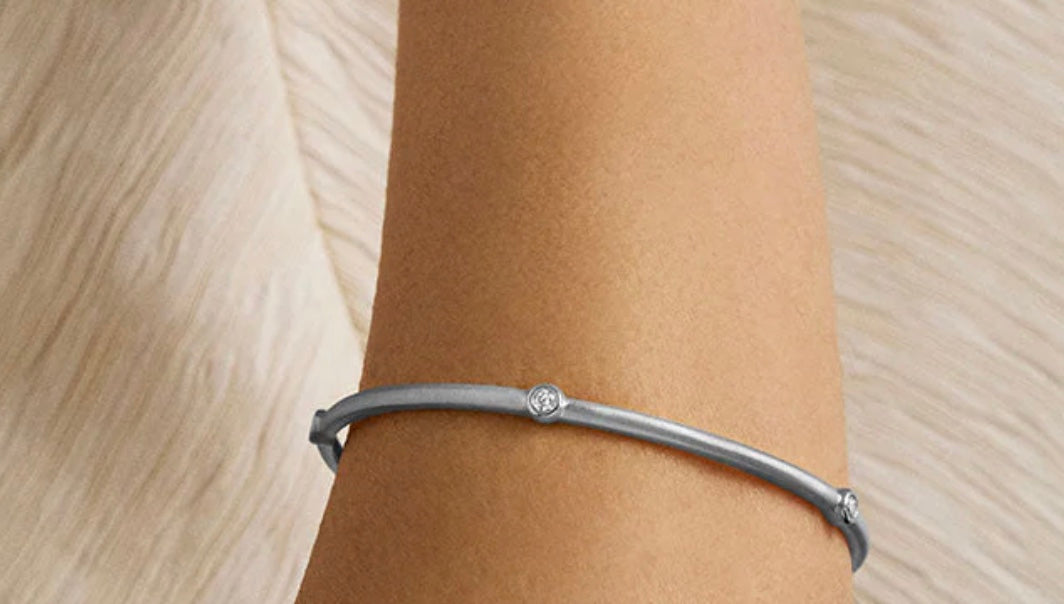 Orsay Bangle Bracelet - silver