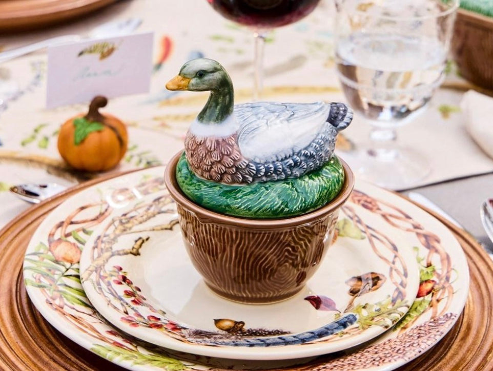 Duck bowl with Lid by Juliska