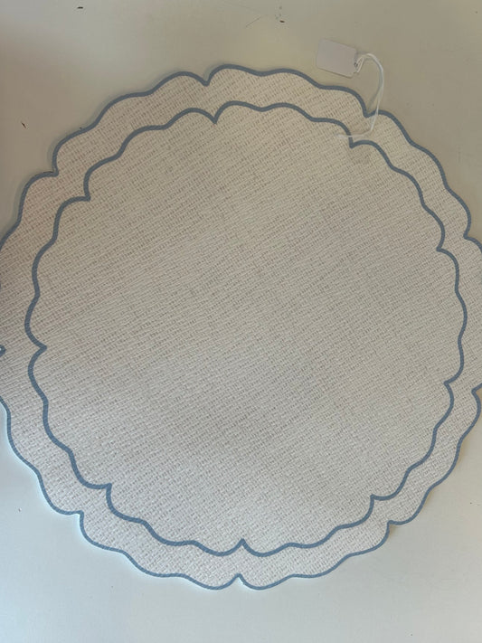 Scallop Light Blue Vinilo