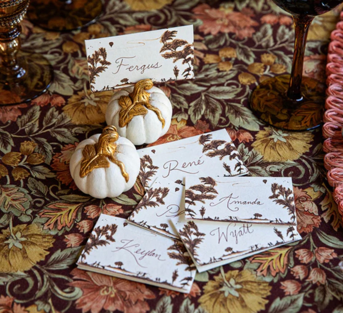 Pumpkin Place Card Holder