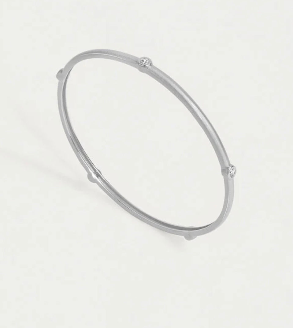 Orsay Bangle Bracelet  - silver
