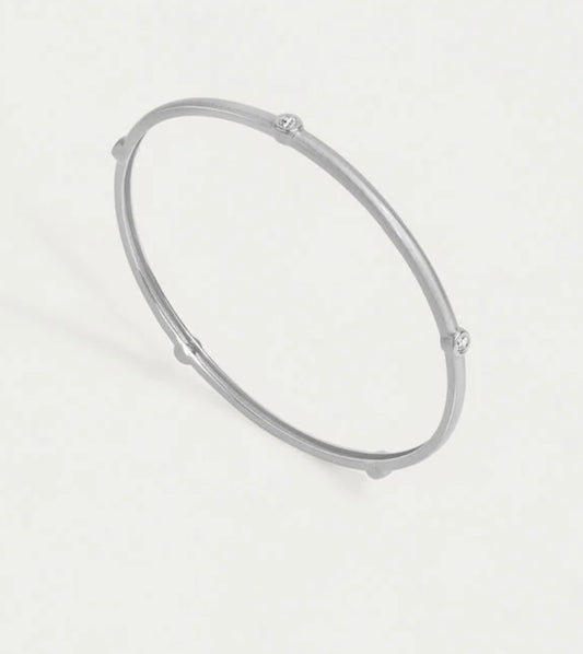 Orsay Bangle Bracelet  - silver