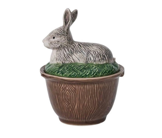 Rabbit bowl with Lid by Juliska